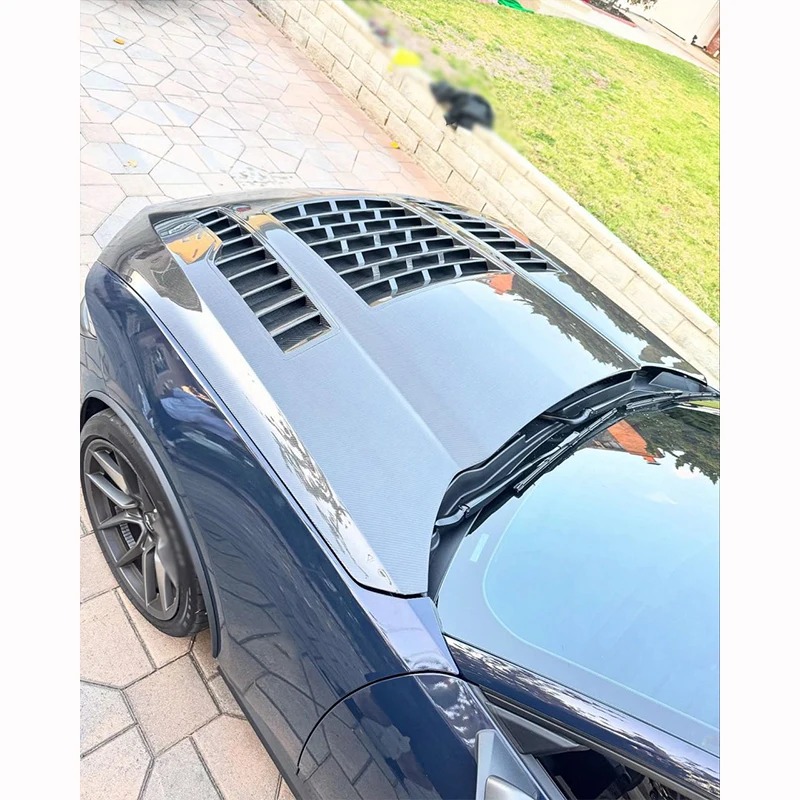 For Mustang 2024 Carbon Fiber Hood High Quality Car Bumper Modification Accessory